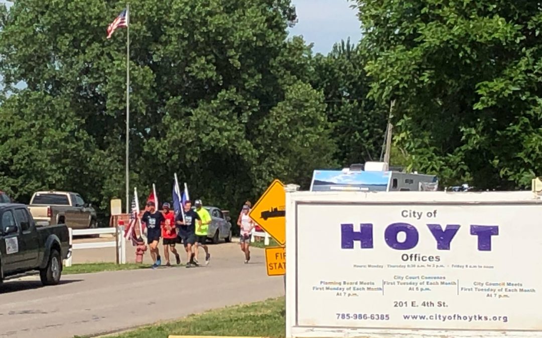 The ‘Run for the Fallen’ visits Hoyt